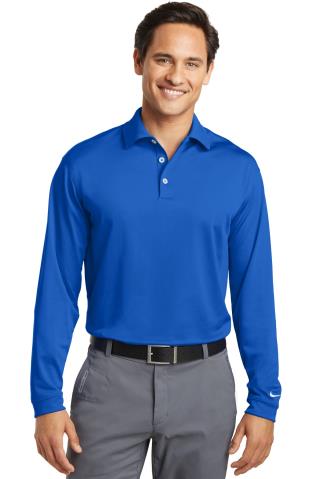 Long Sleeve Dri-Fit Micro Pique Polo