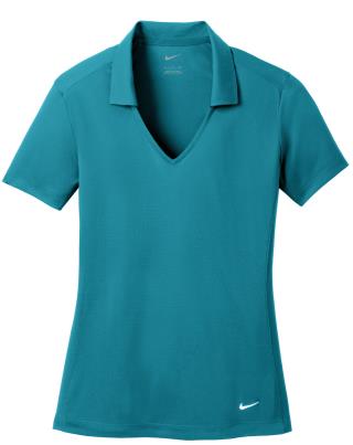 637165A - Ladies' Dri-Fit Vertical Mesh Polo