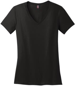 DM1170L - Ladies' Perfect Weight V-Neck Tee