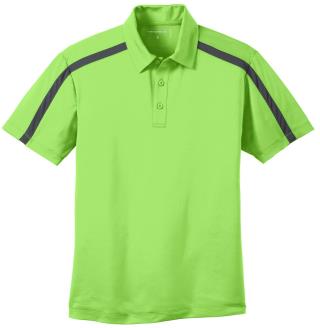 K547A - Men's Colorblock Stripe Polo