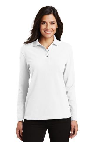 Ladies' Silk Touch L/S Sport Shirt