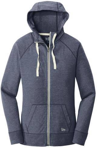 Ladies' Sueded Cotton Full-Zip Hoodie