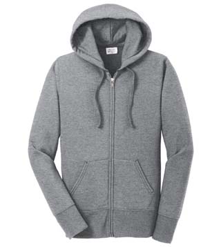 LPC78ZH - Ladies' Classic Full-Zip Hooded Sweatshirt