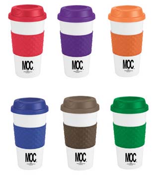 BLK-ICO-036 - Color Banded Coffee Cup