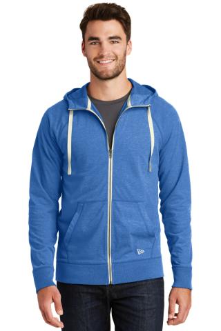 Sueded Cotton Full-Zip Hoodie