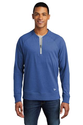 Sueded 1/4-Zip Pullover